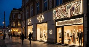 Custom Illuminated Signs for Warsaw Fashion Store | YSigns — Y SIGNS LED project case study