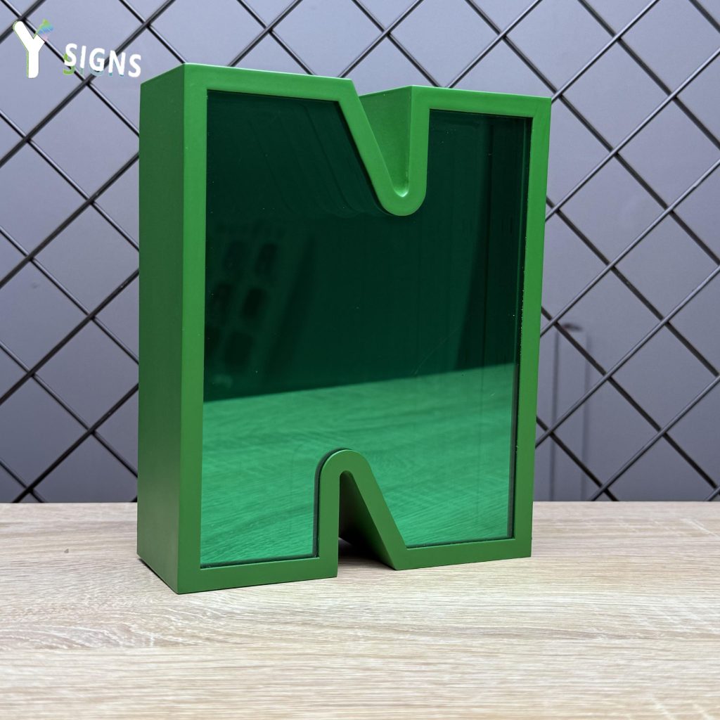 Infinity Mirror Letter Signs - Y SIGNS LED product image