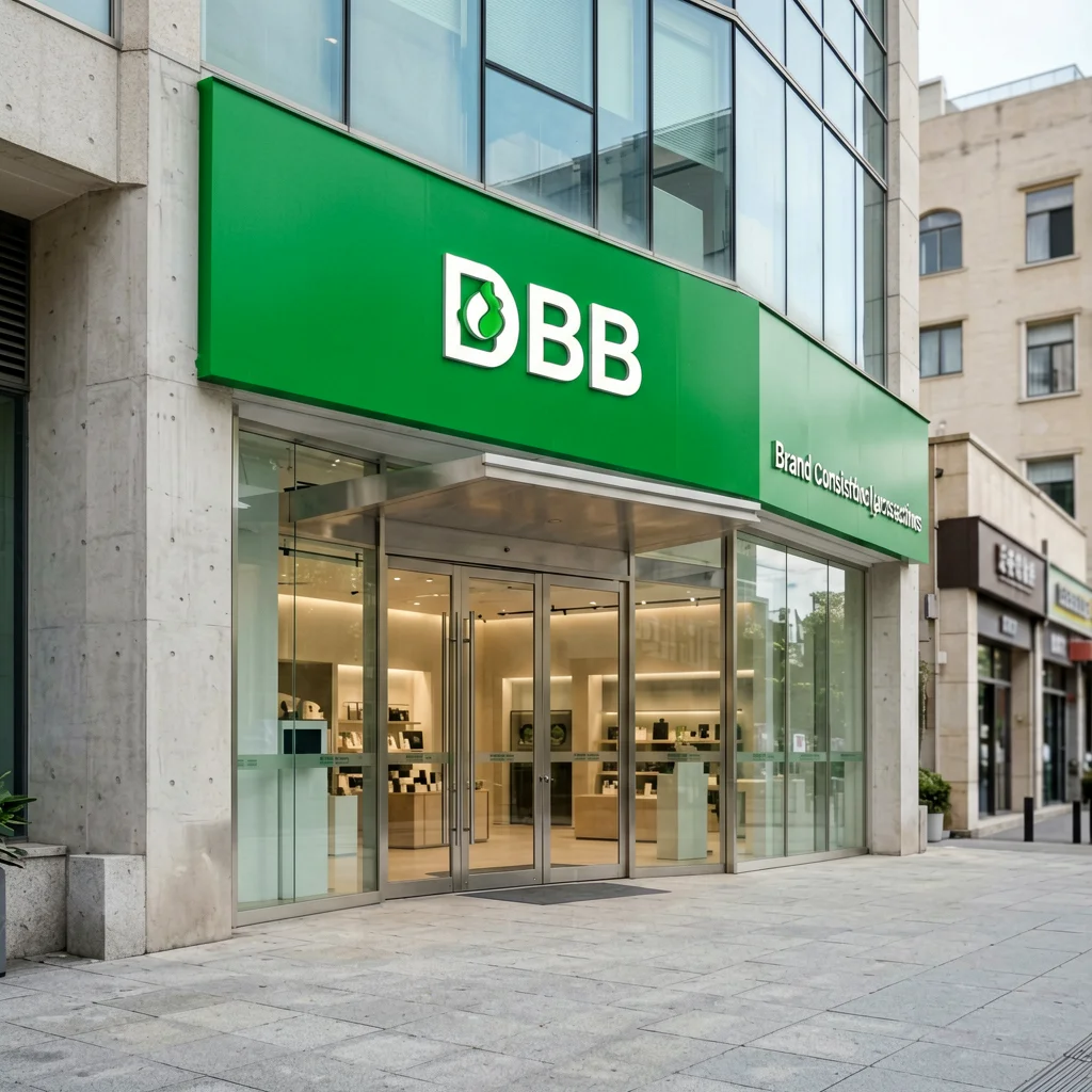 Chain Store Signage - B2B buyer view of complete chain store signage system