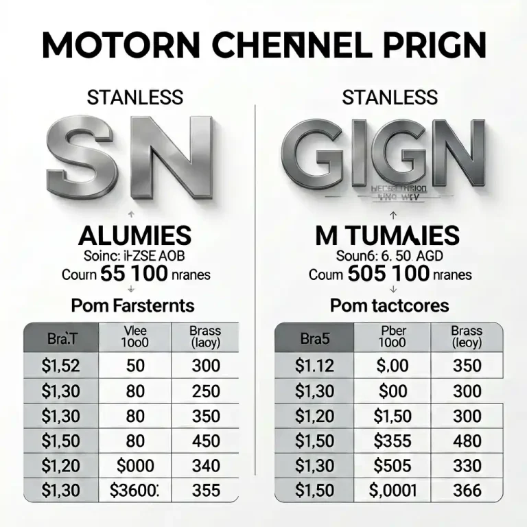Channel Letter Cost Guide 2026: Complete Pricing Breakdown for Custom Signs