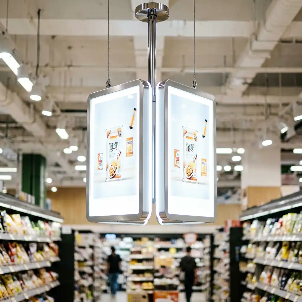 Double-Sided Hanging Light Box - Y SIGNS LED