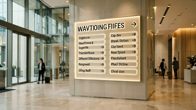 Wayfinding Signage Systems: A Complete Guide for Buildings