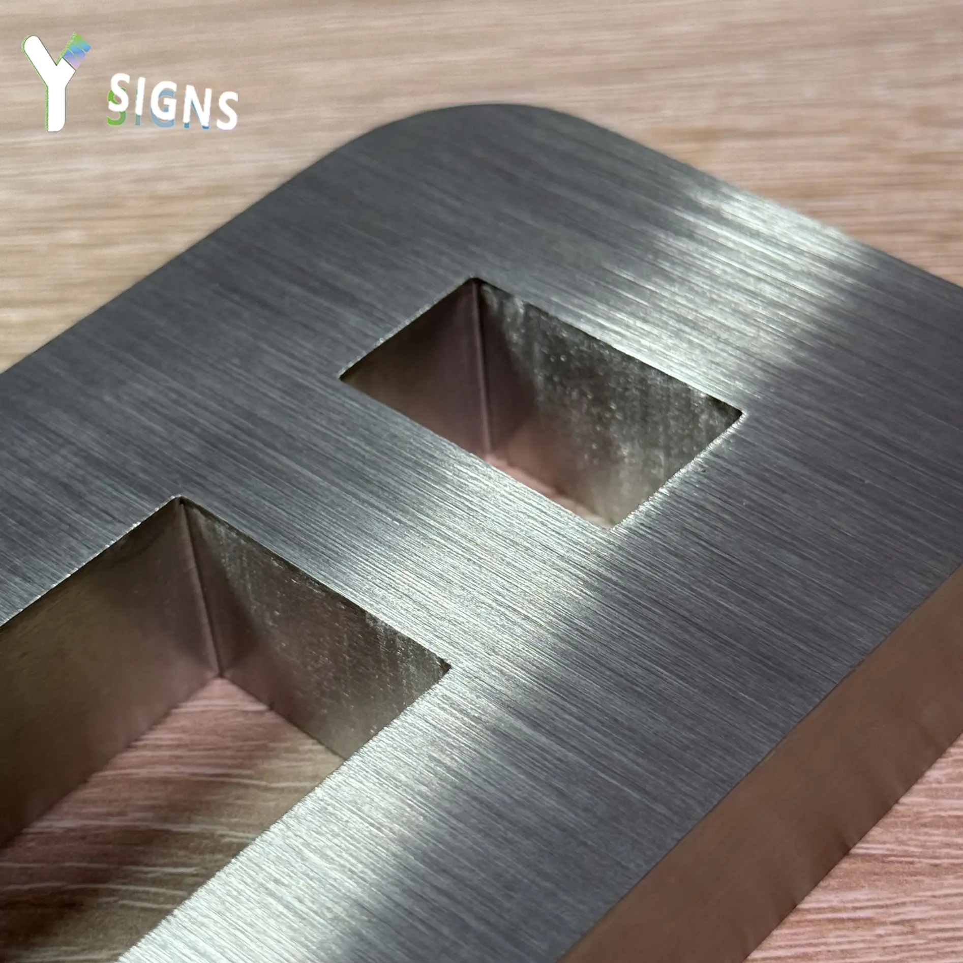Stainless Steel Non-Illuminated Letter Signs
