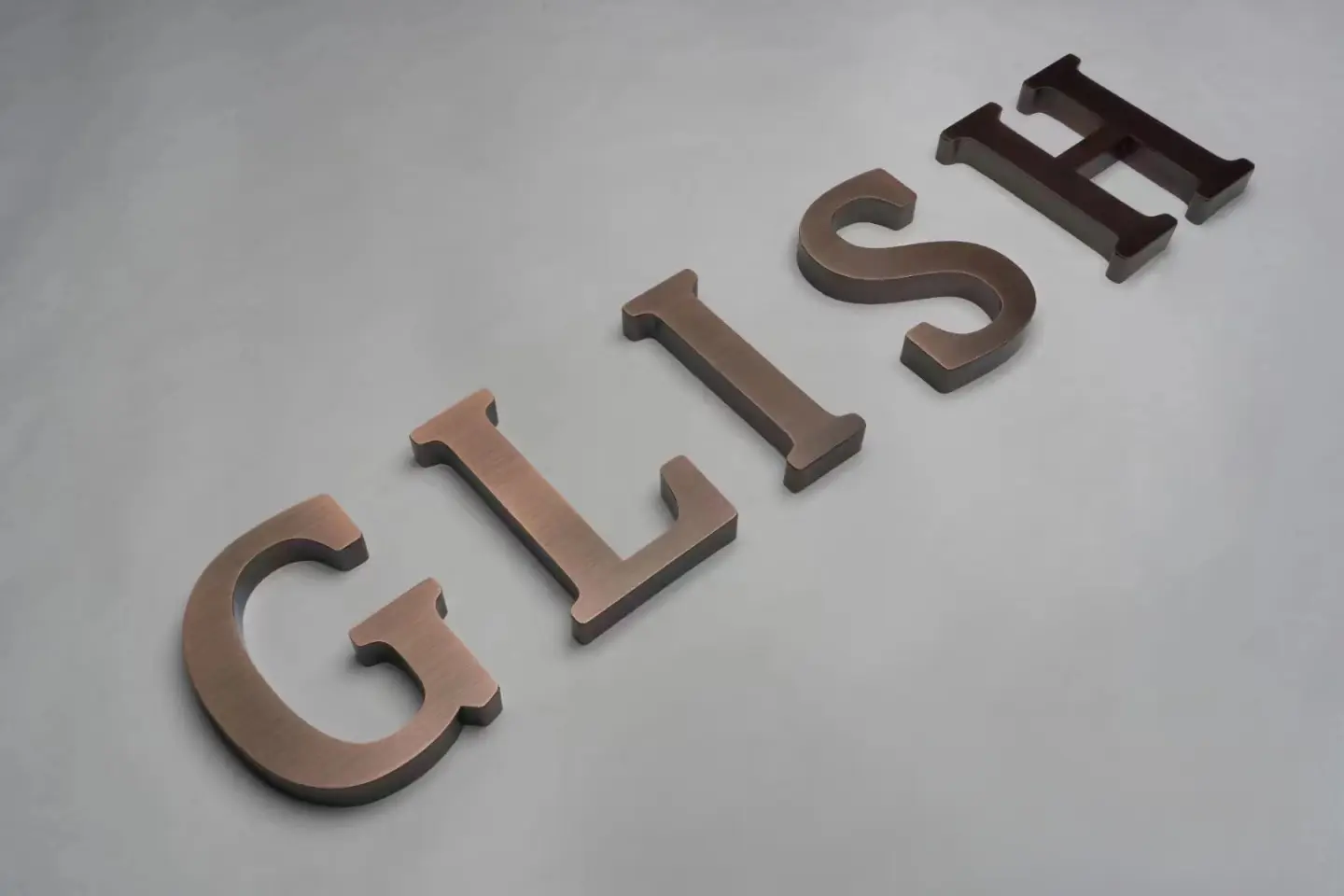 Stainless Steel Non-Illuminated Letter Signs