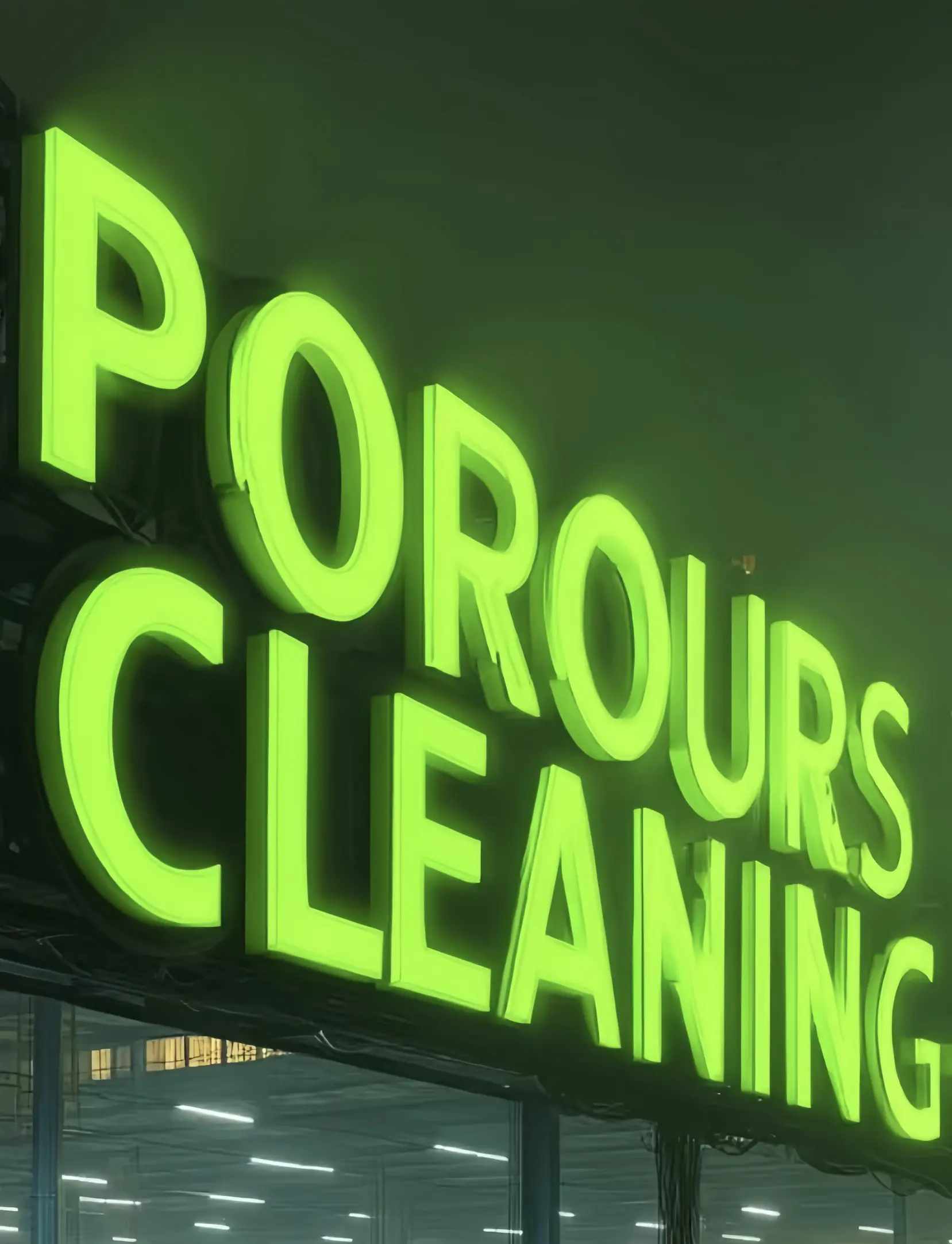 Front-Lit Resin Letter Signs