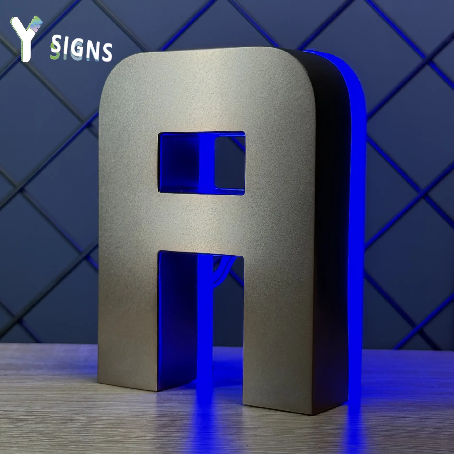 Stainless Steel Back-Lit Letter Signs