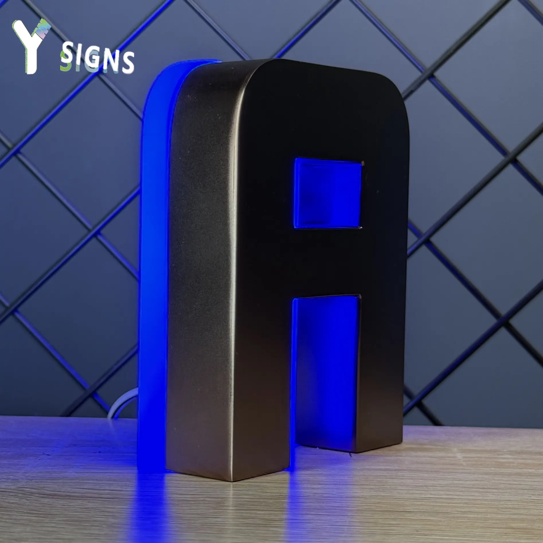 Stainless Steel Back-Lit Letter Signs