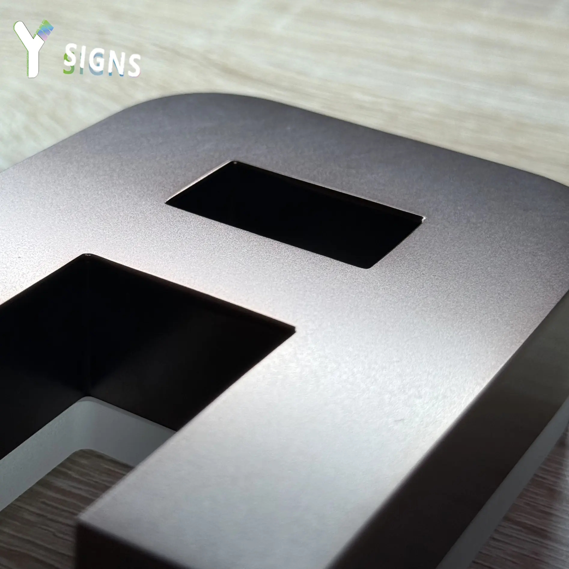 Stainless Steel Back-Lit Letter Signs
