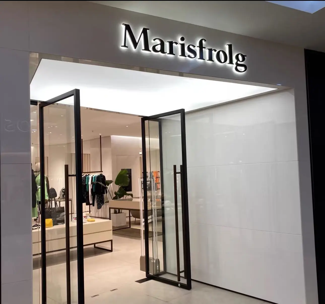 Stainless Steel Back-Lit Letter Signs