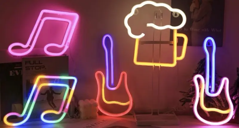 Custom Shaped Neon Lights