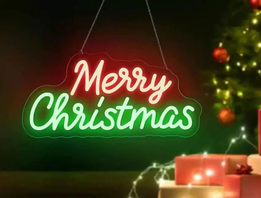 Christmas Series Neon Lights