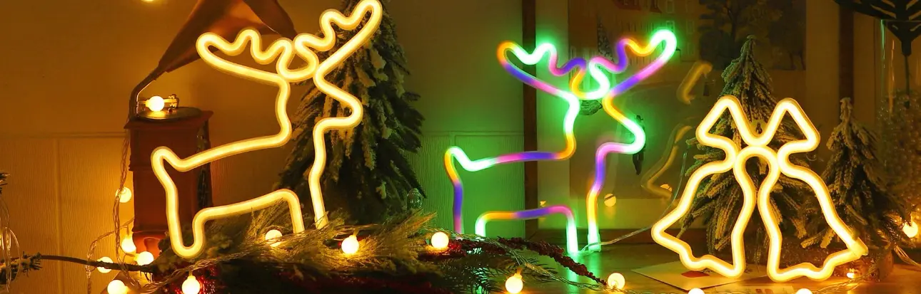 Christmas Series Neon Lights