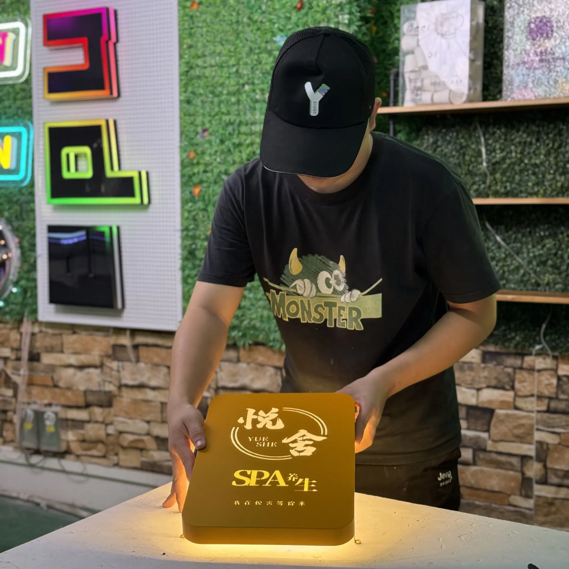 Light Box Series showcase