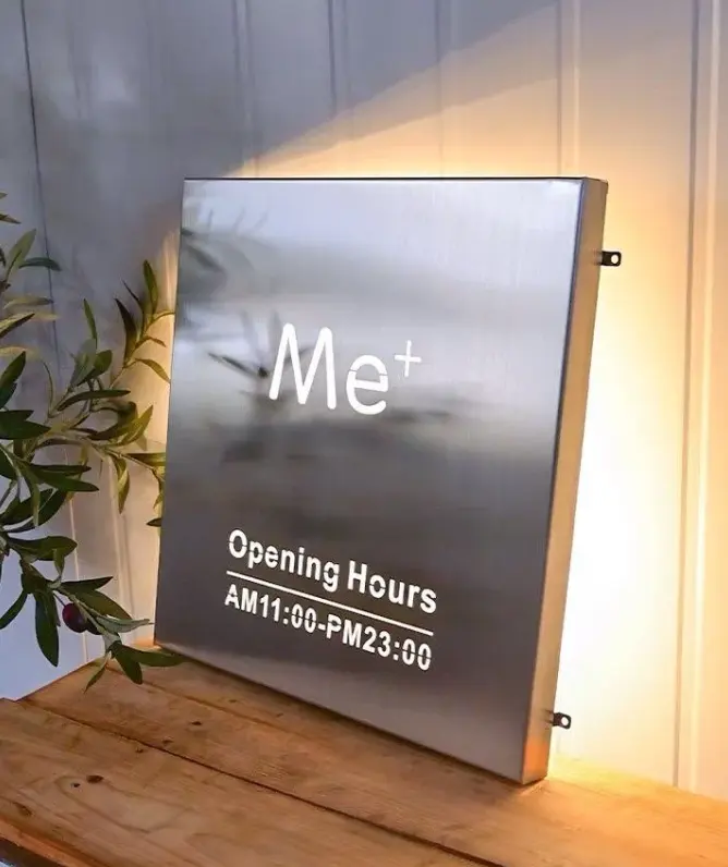 Frameless Edge-Lit Light Box