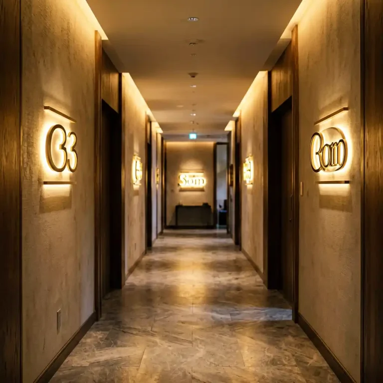 Hotel Signage & Room Number Systems: Complete B2B Guide