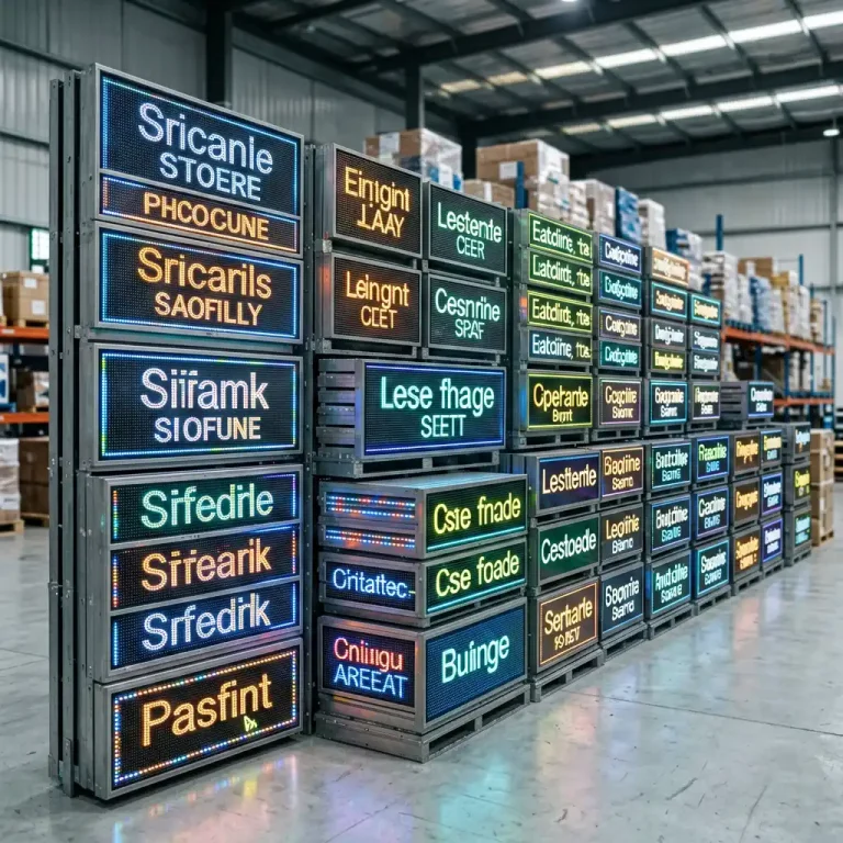 LED Sign Wholesale: Bulk Ordering Guide for Resellers & Distributors