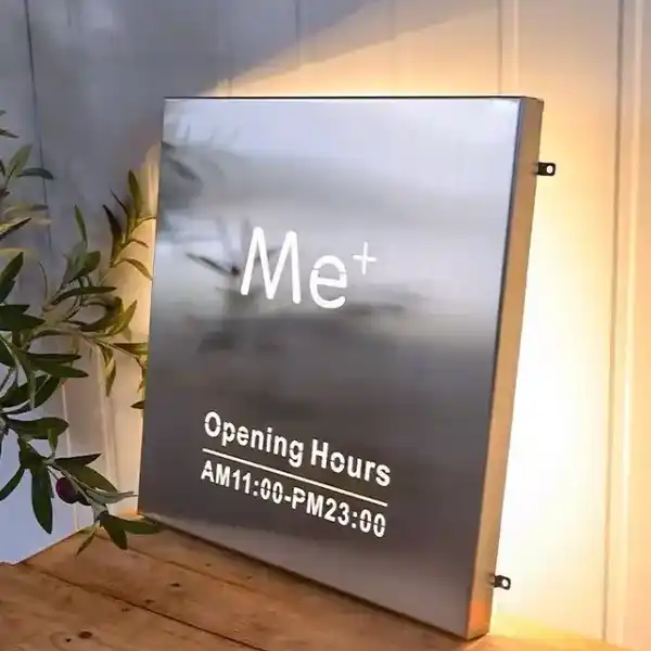 Frameless Edge-Lit Light Box - Y SIGNS LED