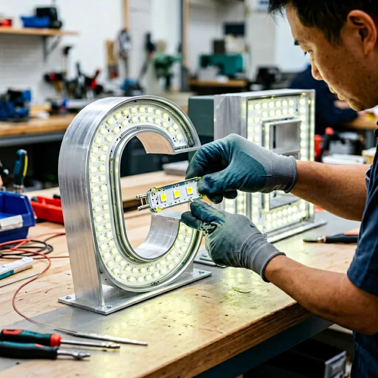 Channel Letter Sign Repair: LED Replacement and Maintenance Guide