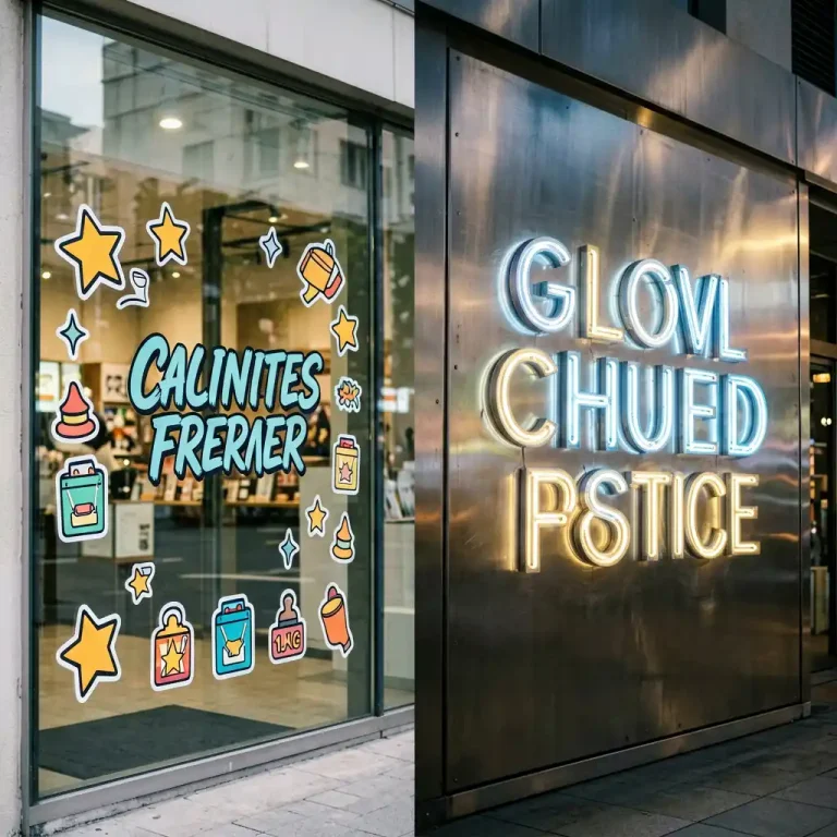 Vinyl Lettering vs LED Channel Letters: Cost & Longevity Comparison