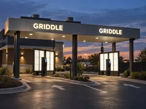 Drive-Thru Canopy Letters and Overhead Menu Boards for a US Fast-Food Chain — Y SIGNS LED project case study