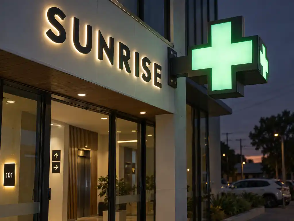 Illuminated Facade Letters and Wayfinding Signage for an Australian Medical Centre — Australia signage project detail 1
