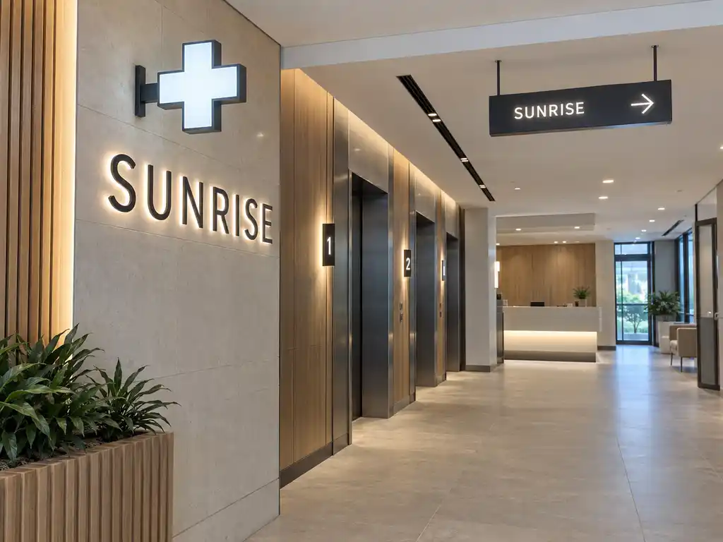 Illuminated Facade Letters and Wayfinding Signage for an Australian Medical Centre — Australia signage project detail 2