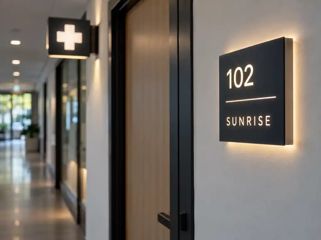 Illuminated Facade Letters and Wayfinding Signage for an Australian Medical Centre — Australia signage project detail 3
