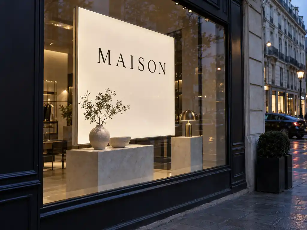 Ultra-Thin SEG Light Box Wall for a European Retail Flagship — Europe signage project detail 3